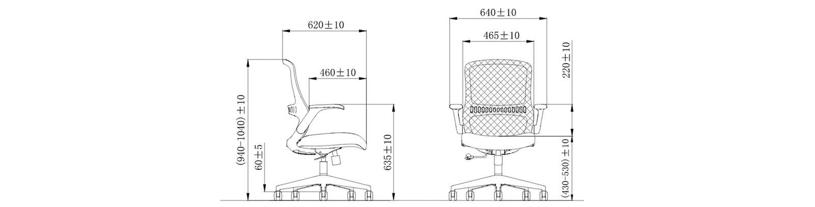 Flex dimensions