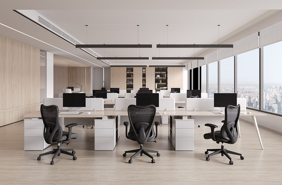 FDS seating in a workspace