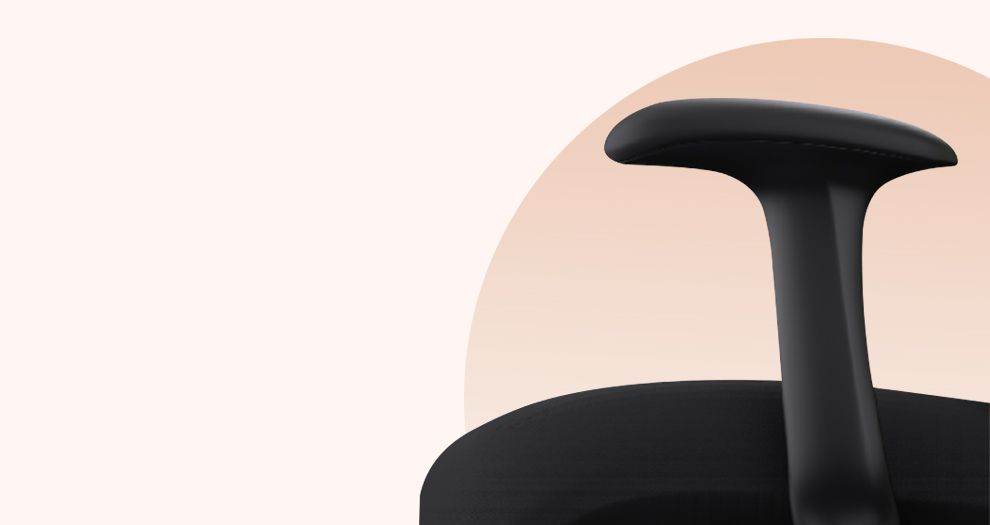Wide PU-Leather Armrests
