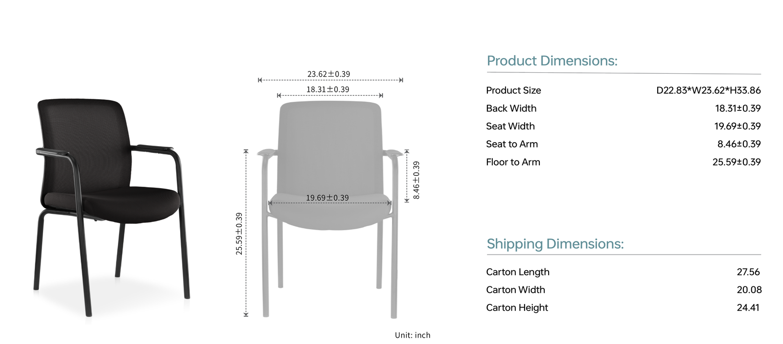 Breeze dimensions