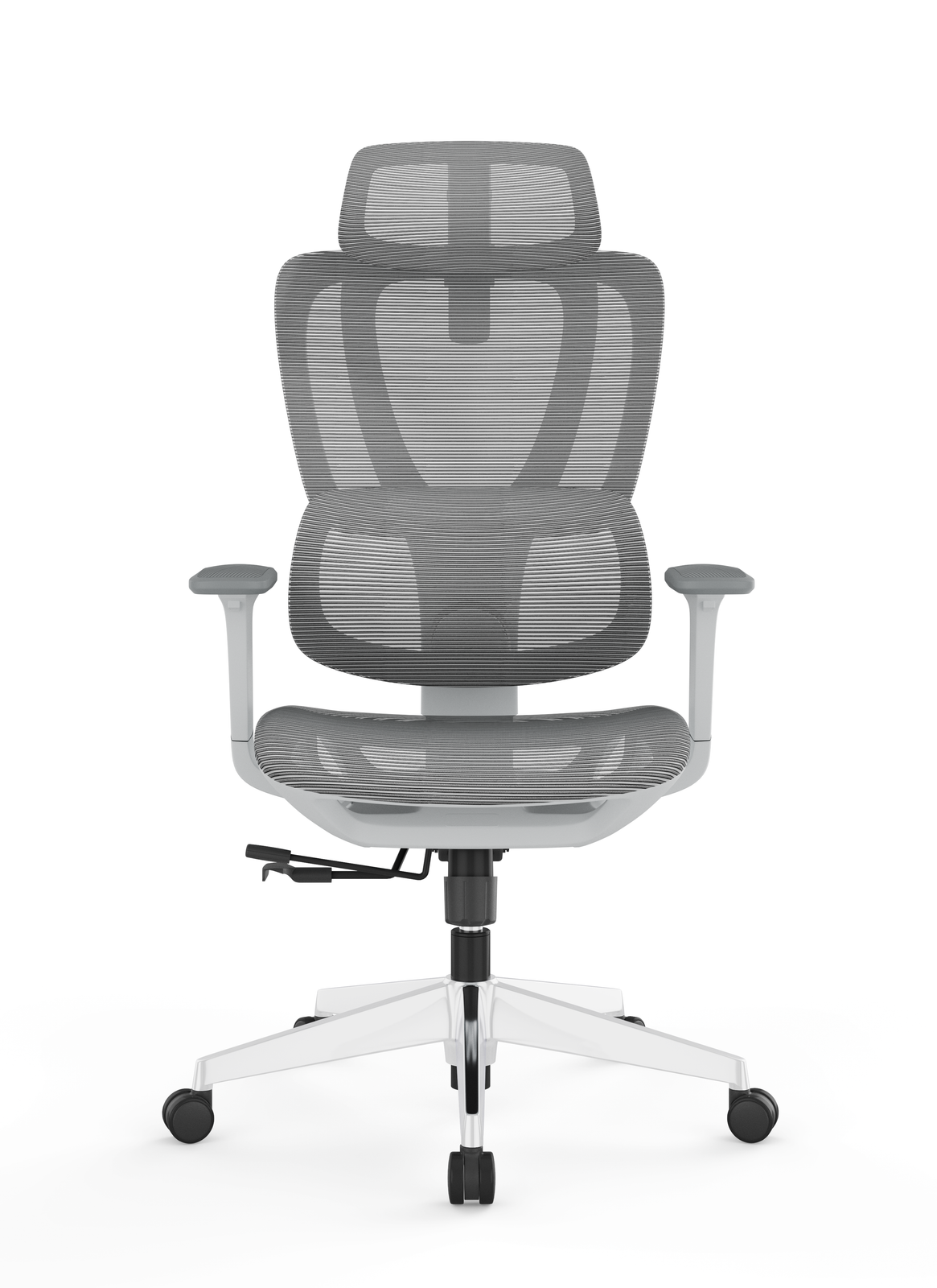 Adjustable Headrest & Breathable Mesh Back