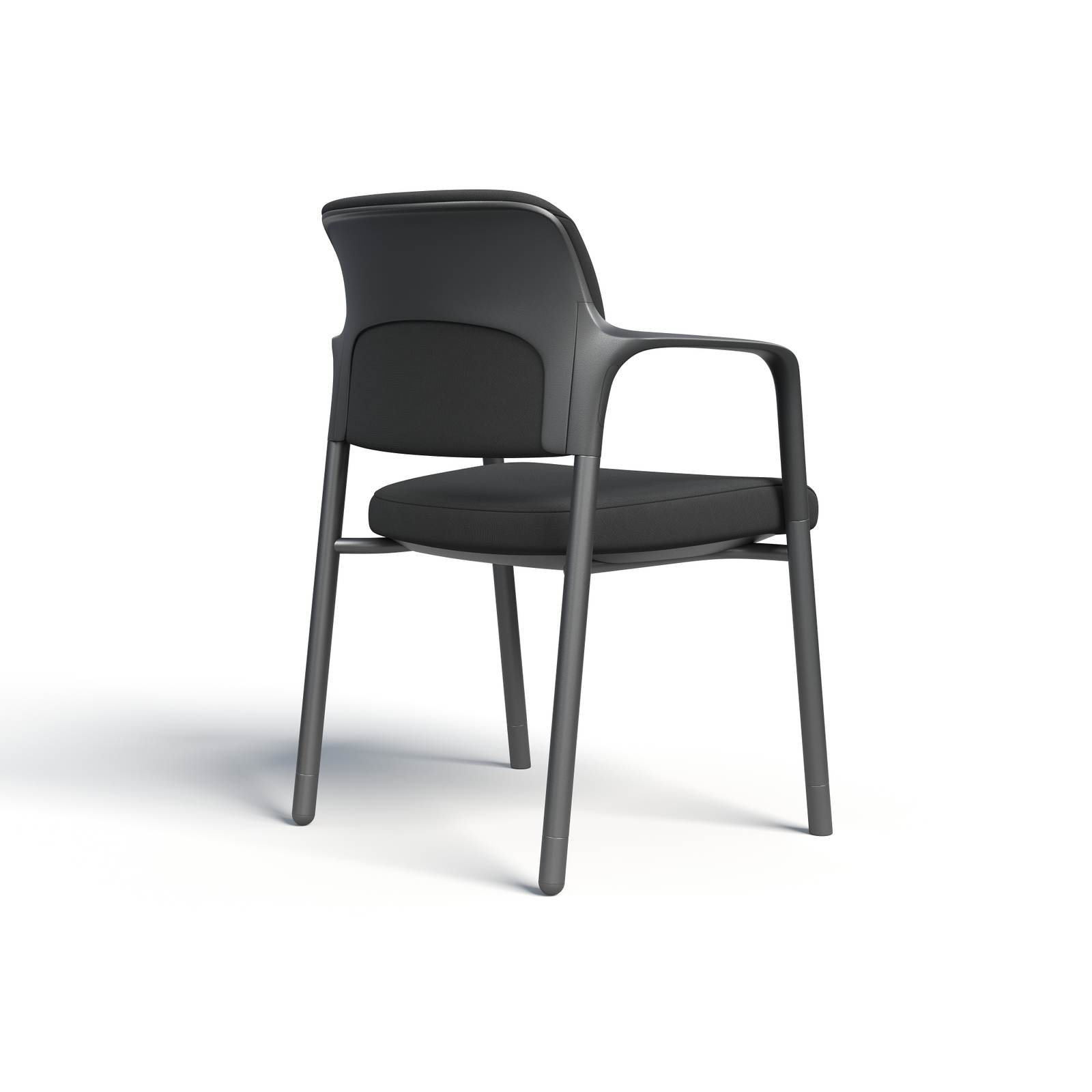 Sturdy Frame with Fixed Arms